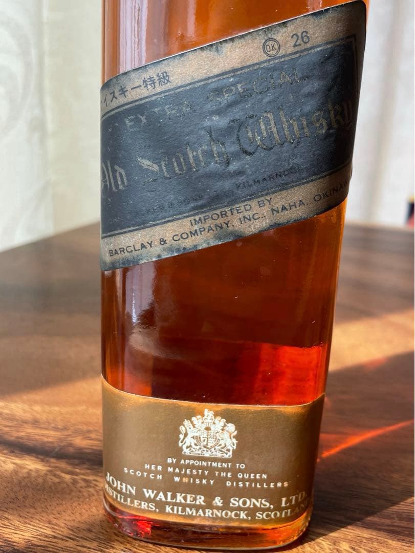【古酒】John Walker & Sons Old Scotch Whisky