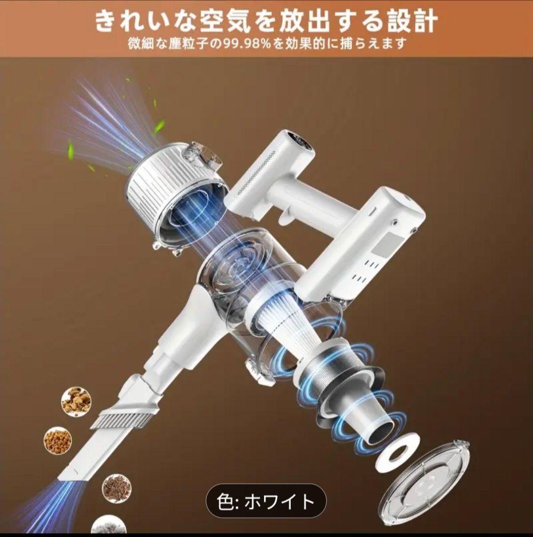 掃除機 8-in-1 パワフルコードレス掃除機