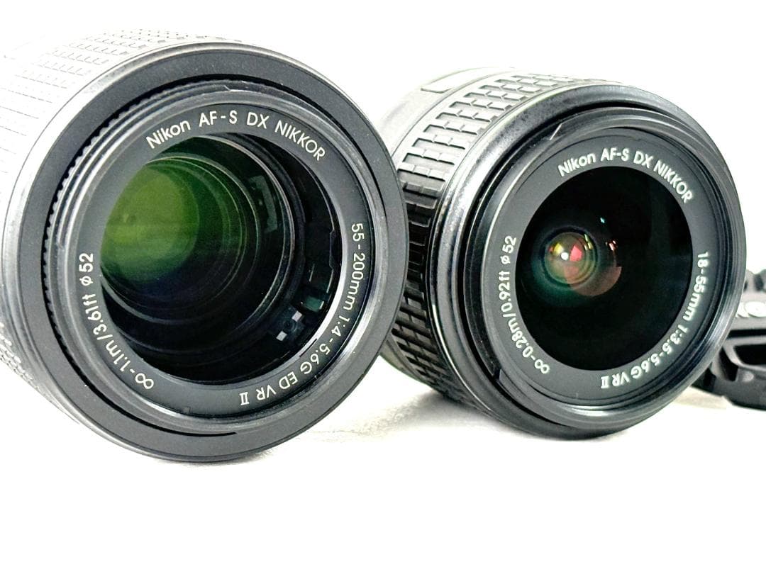 【ほぼ新品 S数:1464回】Nikon D5300 ダブルズーム 初心者◎