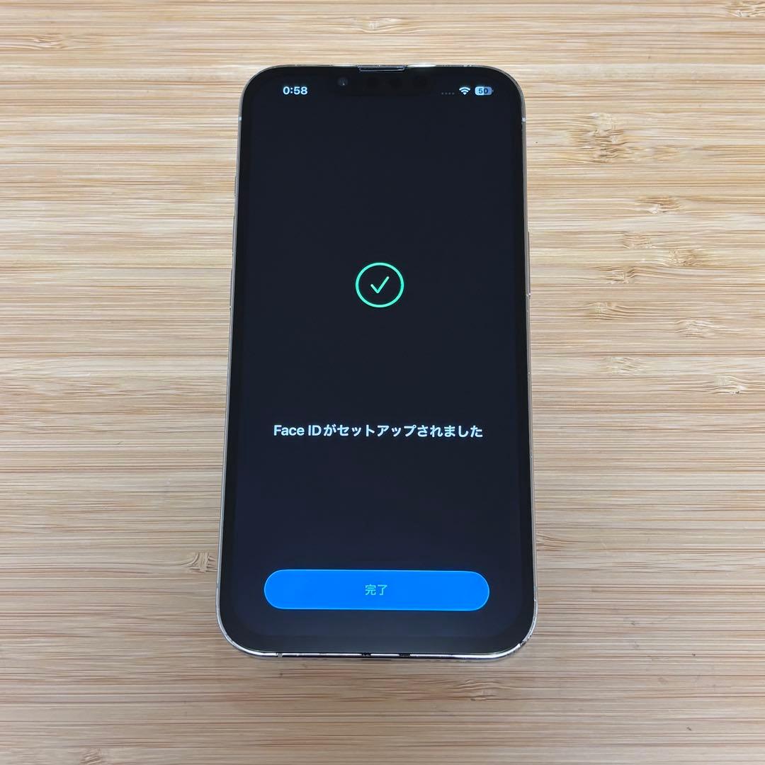 『美品』iPhone 13 PRO 128GB シルバー　新品バッテリー　本体