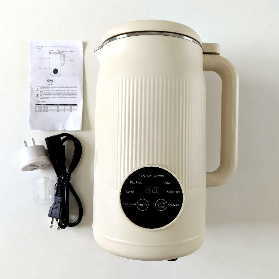新品 大容量 1.6L 豆乳メーカー スープメーカー 電動 ジューサー ミキサー