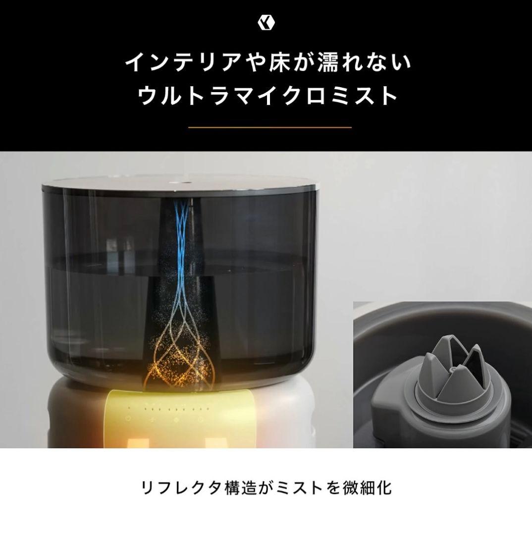 最新！cado カドーオートクリーン加湿器 STEM 500H グレー