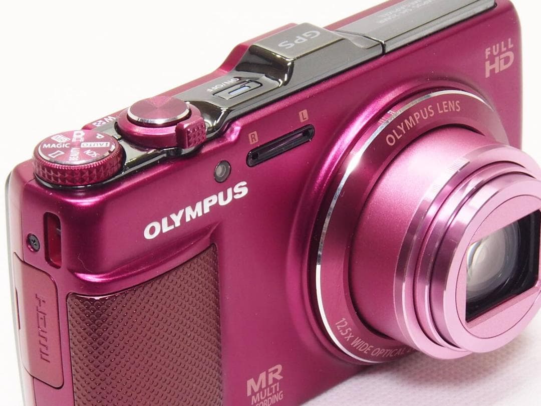■美品■ OLYMPUS SH-25MR レッド《 手振れ補正 12.5倍ズーム