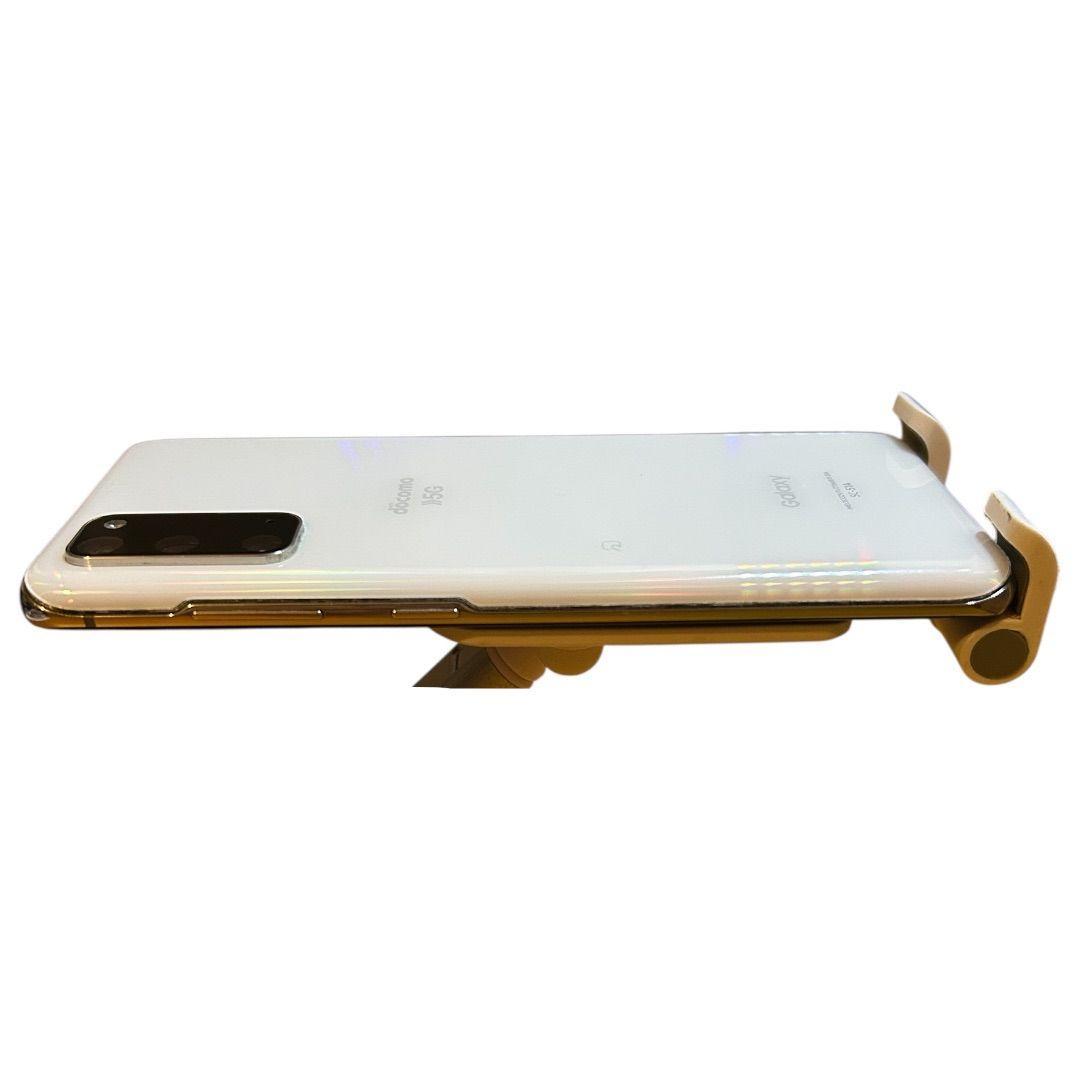 安心保証付き 中古品 Galaxy S20 5G SC-51A ホワイト A49