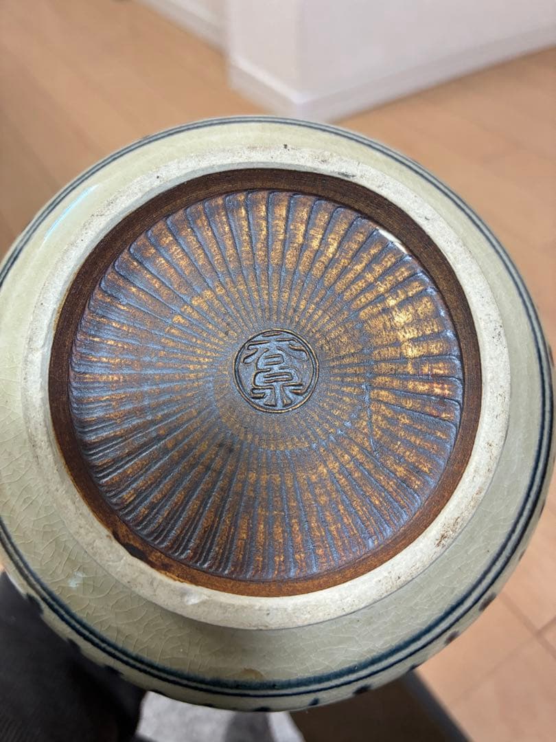 アンティーク茶道具セット 木製ラック付き