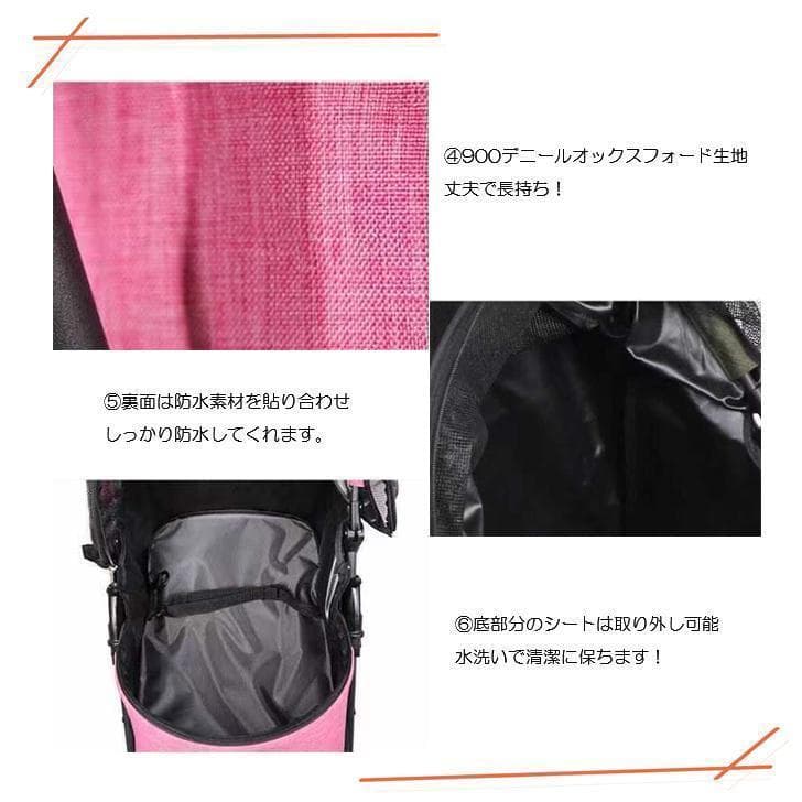 【オリーブ】新品未使用 超軽量 折り畳み ペットカート ペットバギー