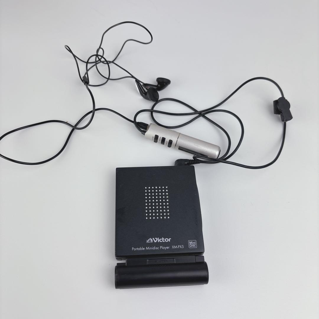 Victor XM-PX5-B ポータブルMDプレイヤー MDウォークマン