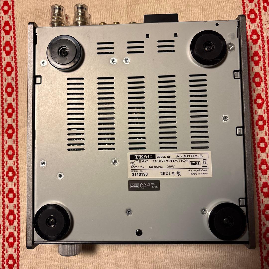 TEAC AI-301DA-B ジャンク　2021年製