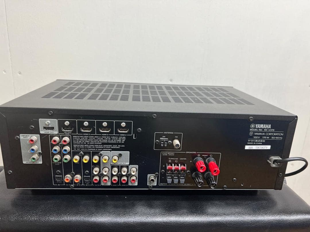 アンプ YAMAHA RX-V375