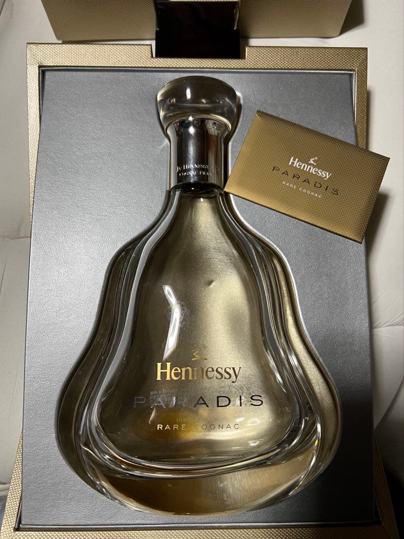 Hennessy PARADIS 空瓶 空箱セット　ヘネシー パラディ