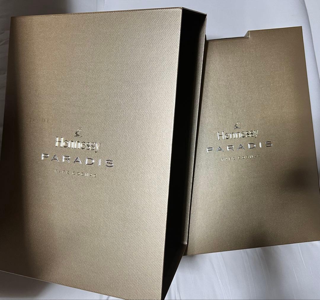 Hennessy PARADIS 空瓶 空箱セット　ヘネシー パラディ