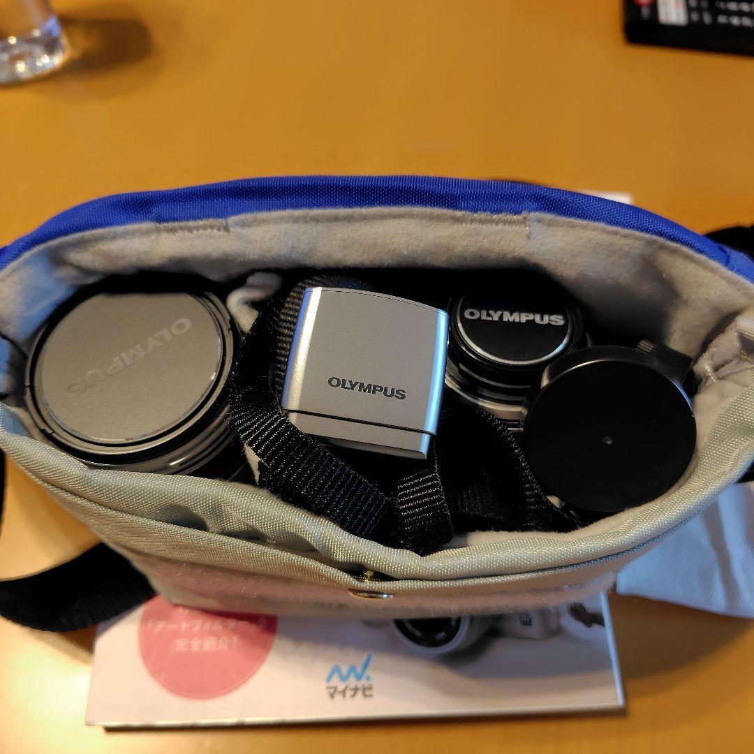 OLYMPUS PEN E-PM2 ミラーレスカメラ 2本レンズ付き
