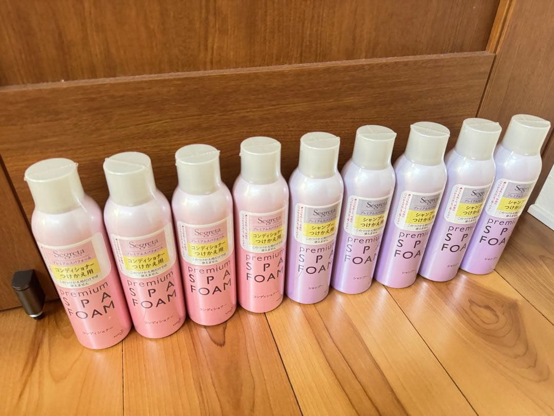 セグレタ（Segreta）premium SPA FOAM 9本セット