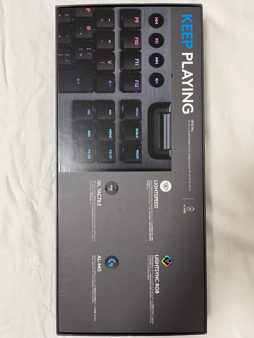 と*た様 LogicoolG G913 TKL ゲーミングキーボード 薄型 ブラ