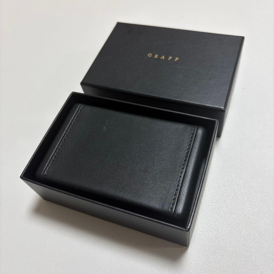 美品　グラフ　ピアスケース　空箱　レザーケース