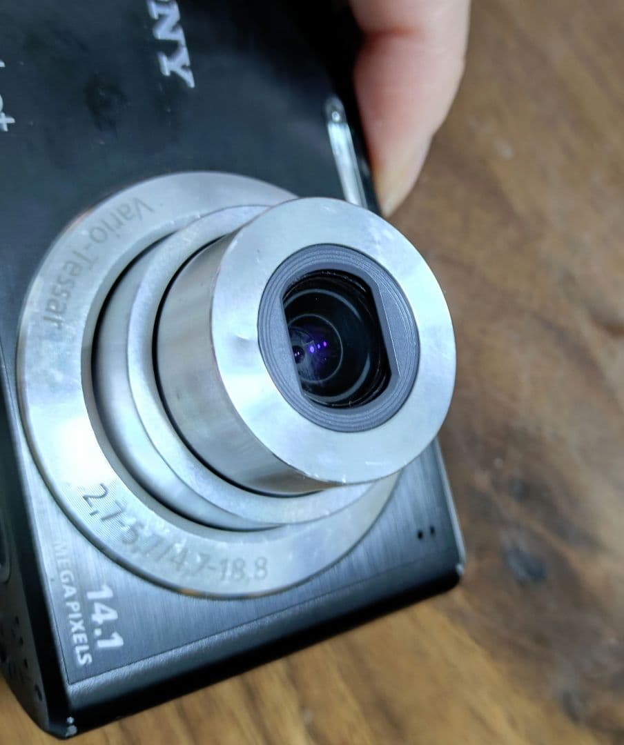 SONY Cyber Shot デジカメ DSC-W530 ブラック コンデジ