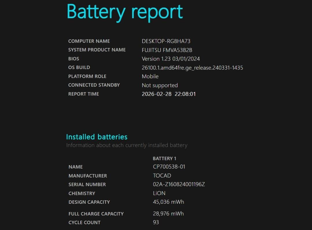 富士通 LIFEBOOK AH53/B2 Core i7-7700HQ②