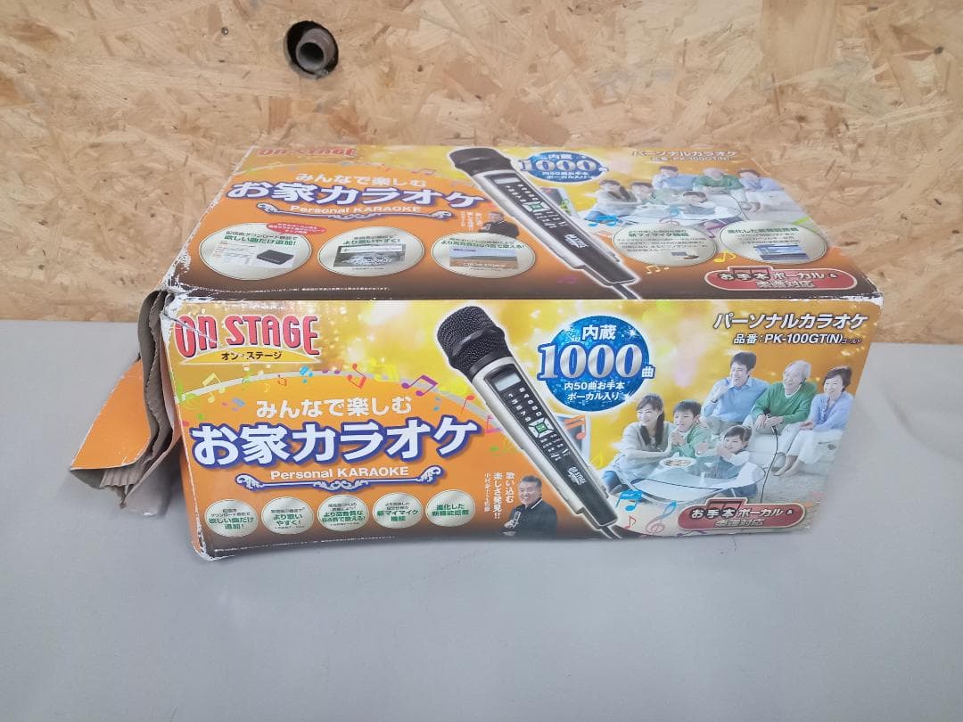 ON STAGE　オンステージ　パーソナルカラオケ　PK-100GT(N)