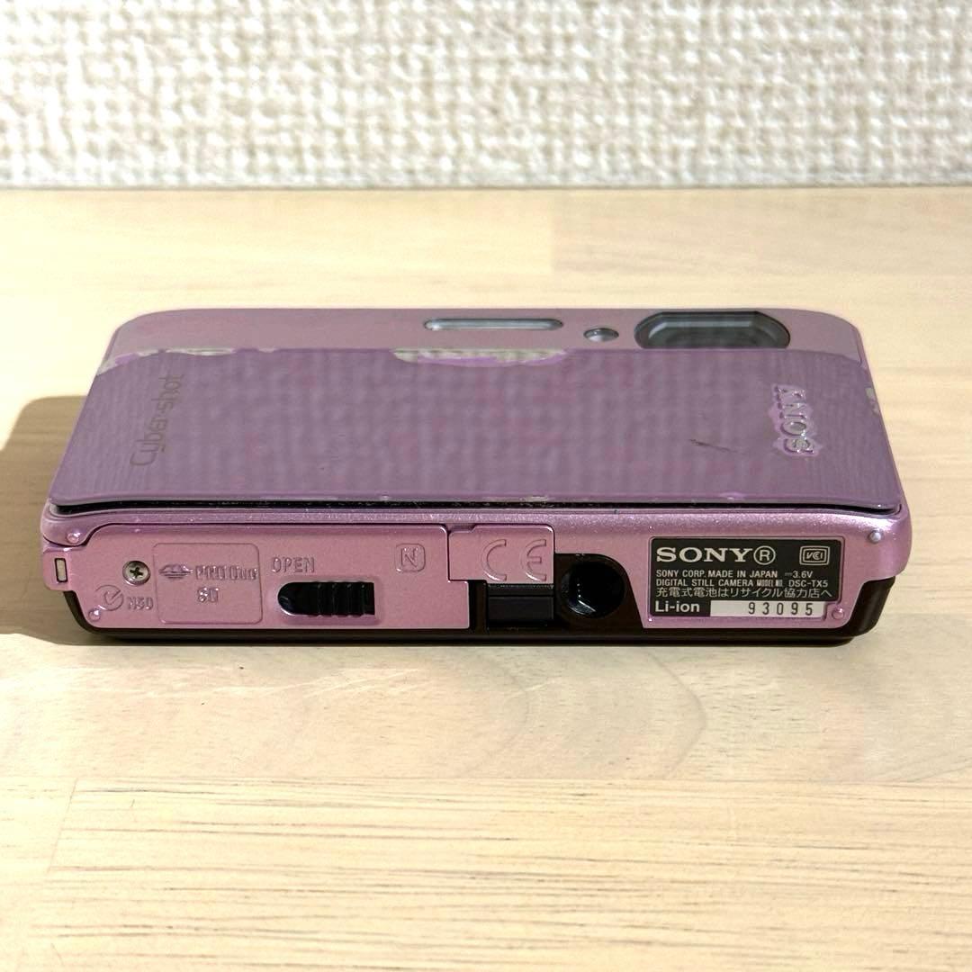 Sony Cyber-shot DSC-TX5デジタルカメラ　動作確認済み