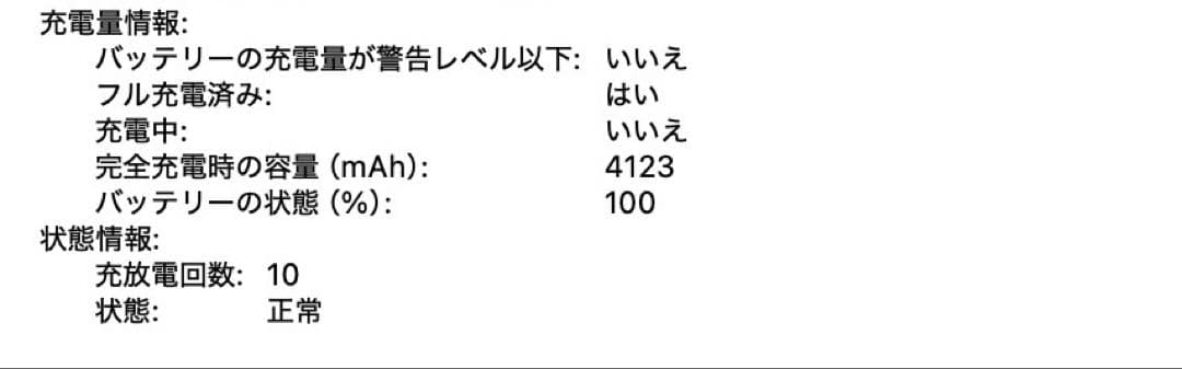 極美品　MacBook Air 13インチ 2020 8GB 256GB