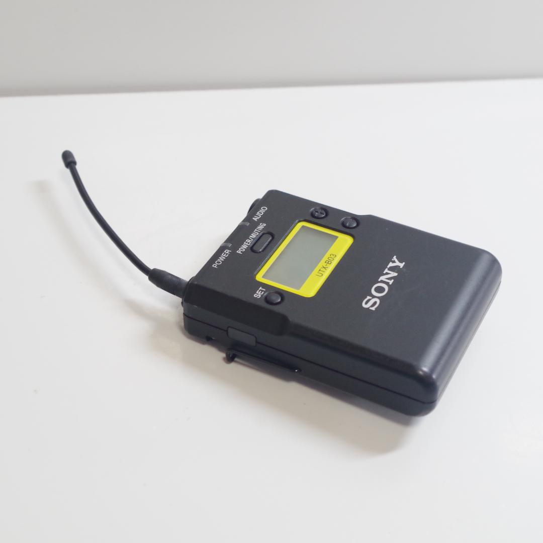 T0891 SONYソニー　ワイヤレスピンマイクUTX-B03