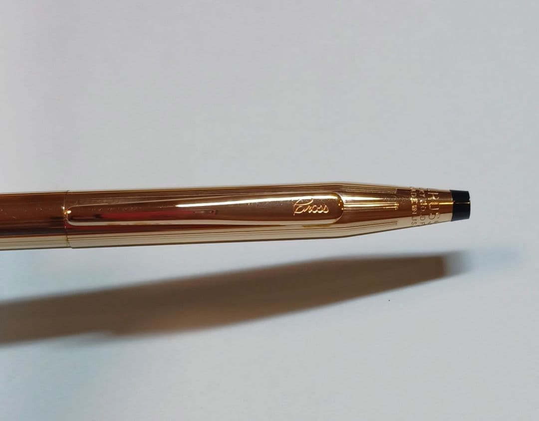 クロス「クラシック センチュリー」CROSS　ボールペン　14金張