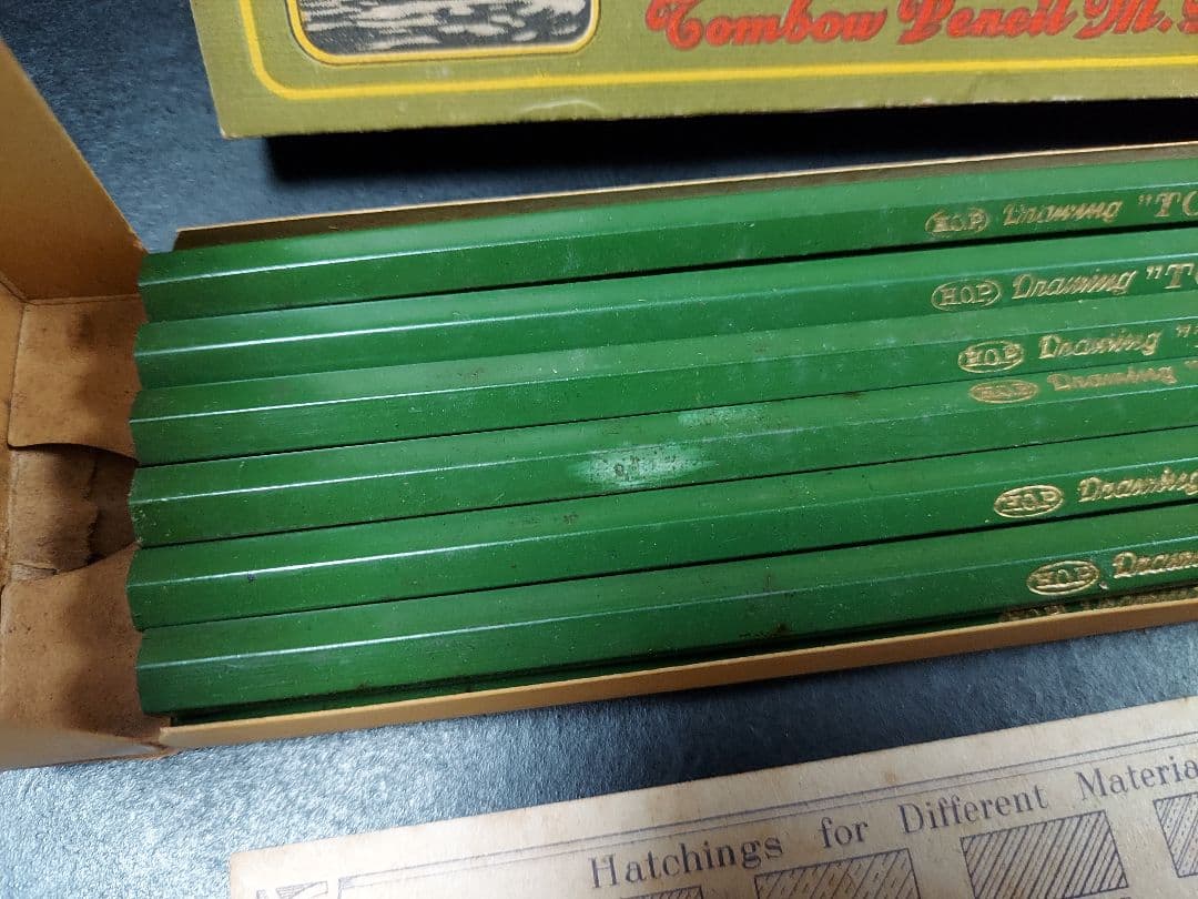 レトロ鉛筆、TOMBOW H.O.P. No. 8800 、トンボ鉛筆、日本文具