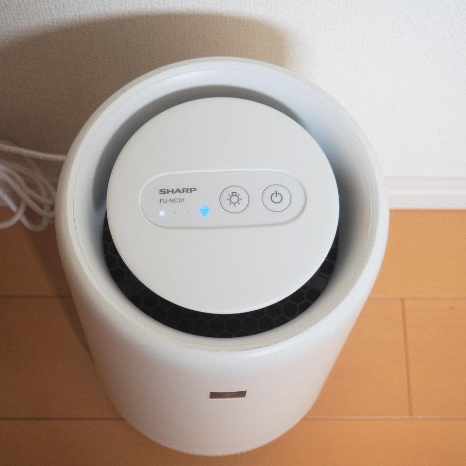 SHARP シャープ コンパクト 空気清浄機 FU-NC01　2021年製