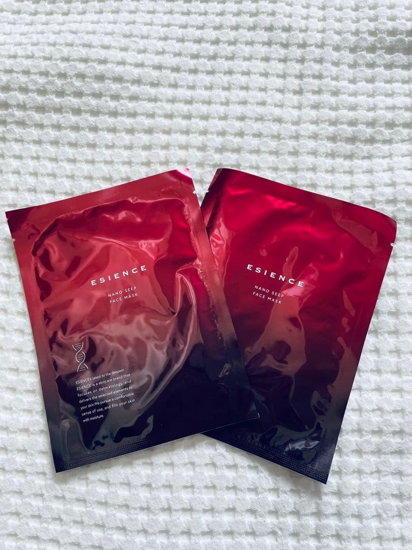 ESIENCE ナノシープセラム&マスク2枚　ナノディープローション