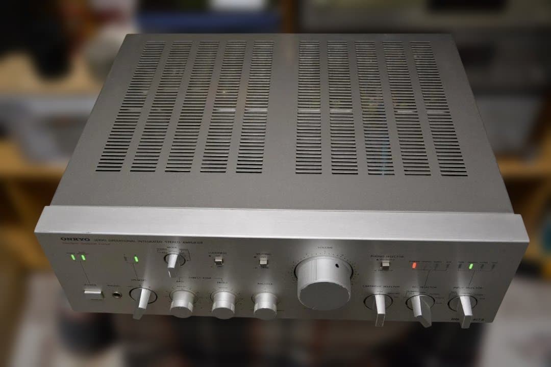 ONKYO integra A-817D アンプ シルバー