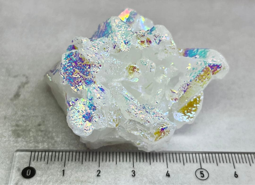 キャンドルクォーツ✨　オーラ　水晶　ラフストーン　原石　クラスター　クリスタル