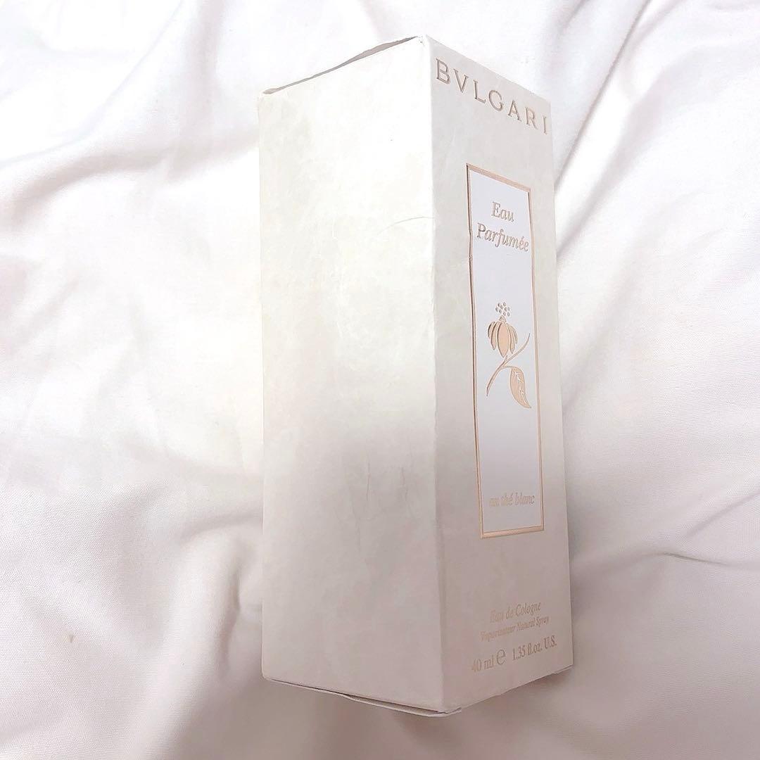 新品 BVLGARI Eau Parfumée au thé blanc 40m
