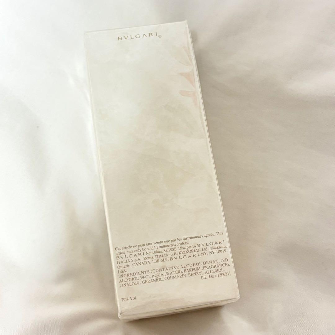 新品 BVLGARI Eau Parfumée au thé blanc 40m