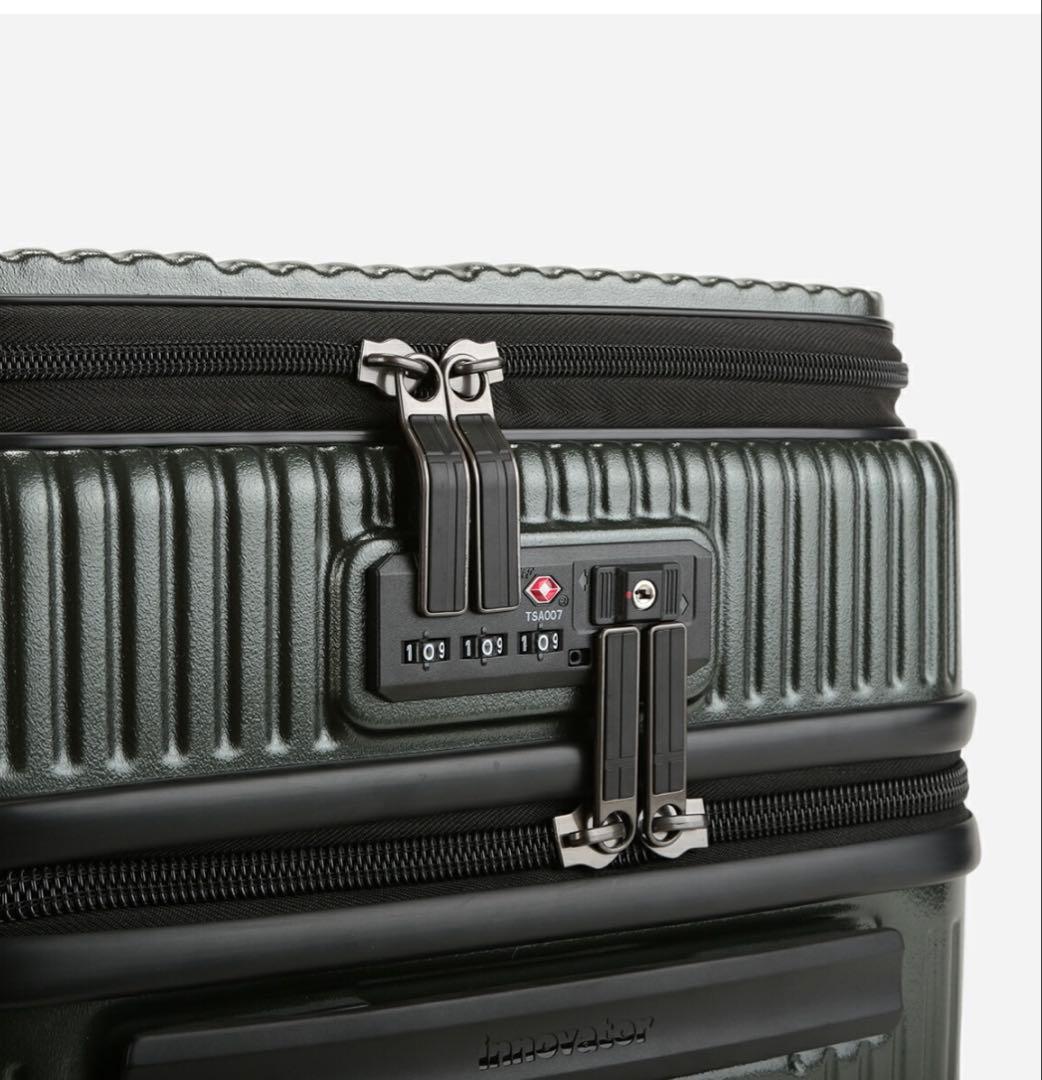 人気色　イノベーター キャリーバック　スーツケース 21L 機内持込OK 緑