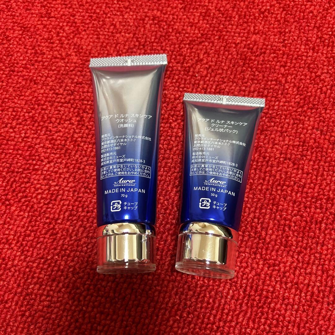 アクアドルナ　スキンウォッシュ　スキンクリーナー　セット