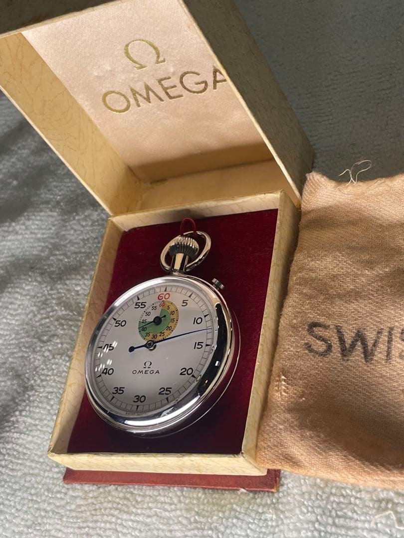 時計屋さん未使用在庫 OMEGA StopWatch 正確稼働　'69 東京五輪
