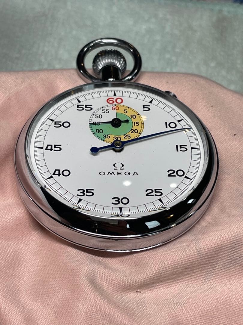 時計屋さん未使用在庫 OMEGA StopWatch 正確稼働　'69 東京五輪