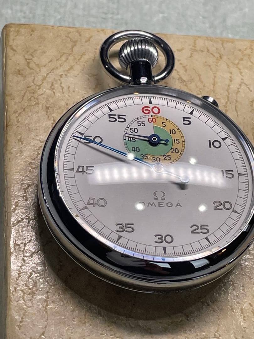 時計屋さん未使用在庫 OMEGA StopWatch 正確稼働　'69 東京五輪