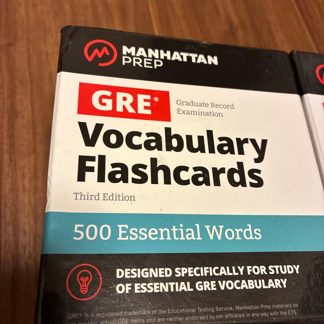 ノート・メモ帳 Manhattan GRE Vocabulary Flashcards