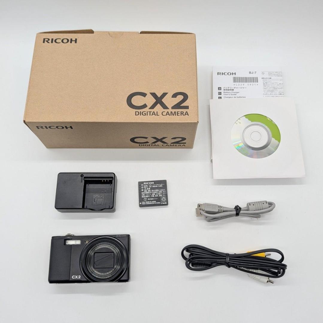 【美品】RICOH CX2 ブラック 名機