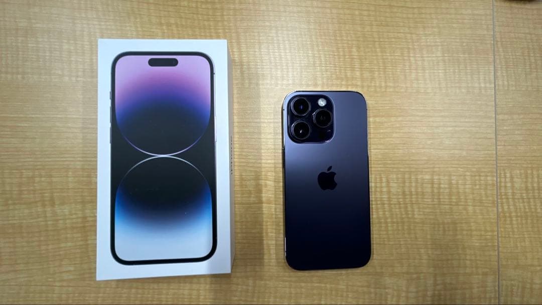 美品　iPhone14Pro 256GB SIMロック解除済　不具合無