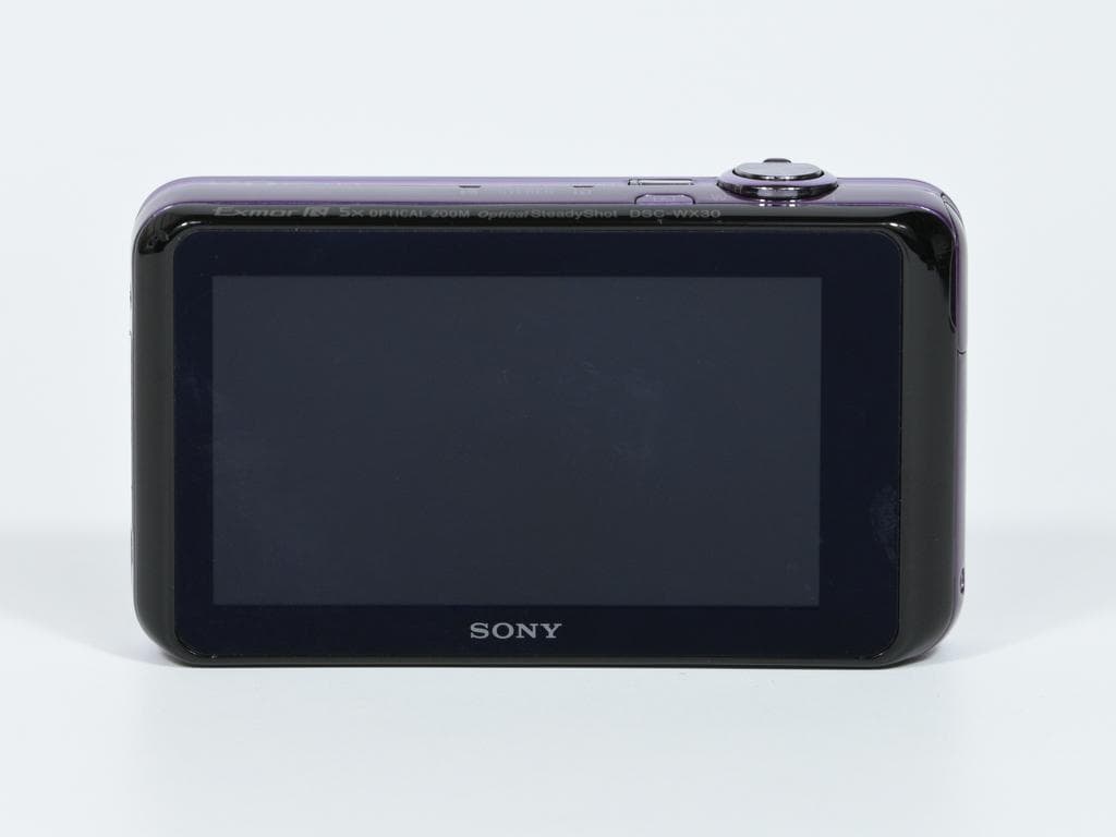 【美品】 ソニー　SONY CyberShot DSC-WX30 バイオレット