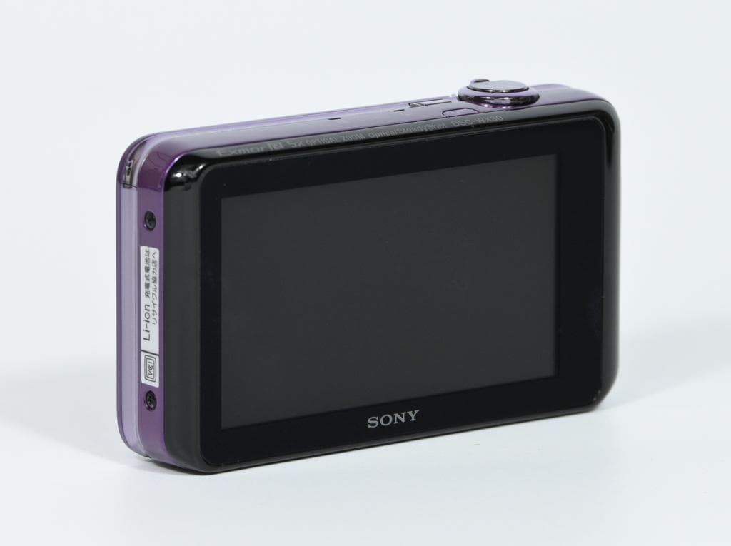 【美品】 ソニー　SONY CyberShot DSC-WX30 バイオレット