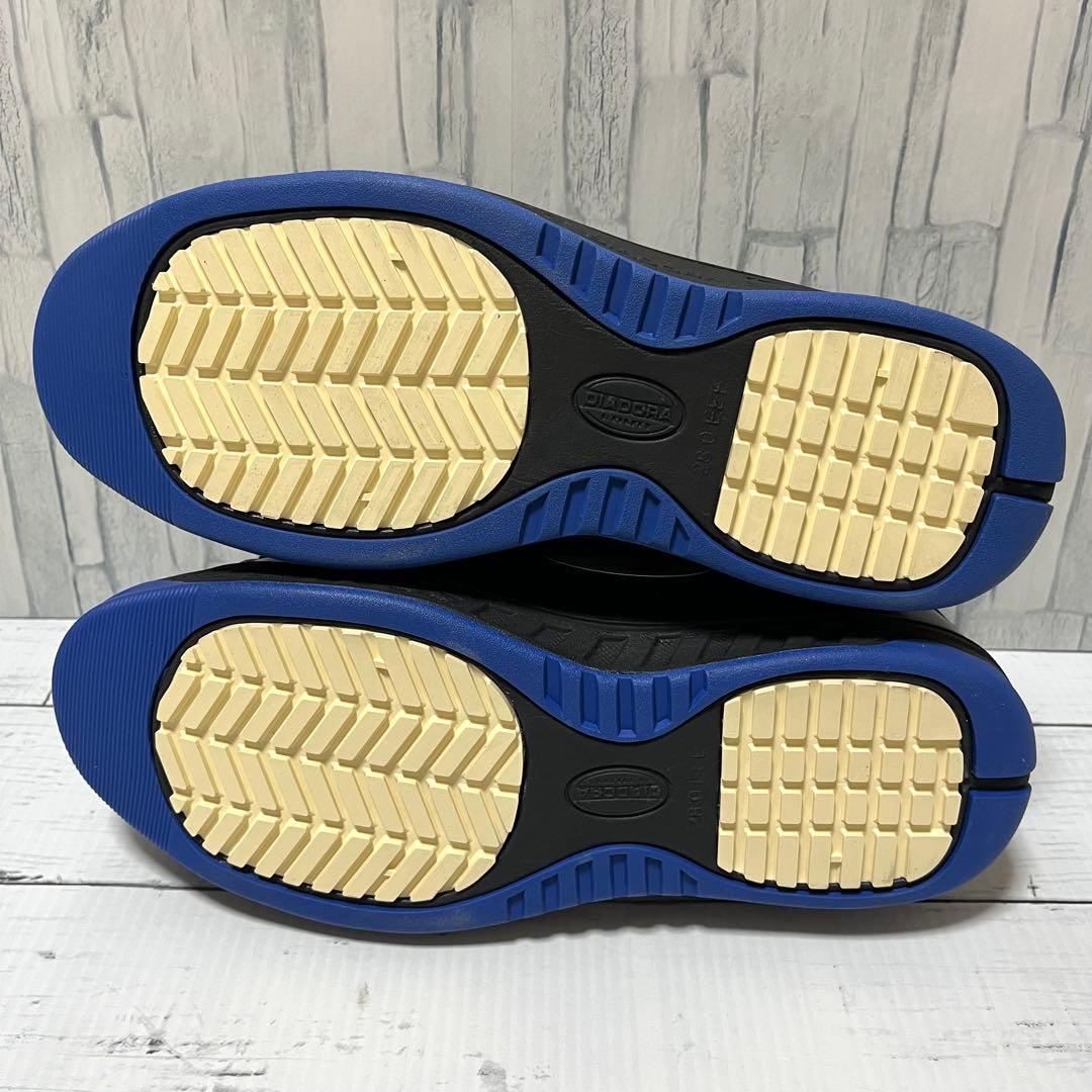 DIADORA ユーティリティー安全靴 ブラック/ホワイト ベルクロ　販売終了品