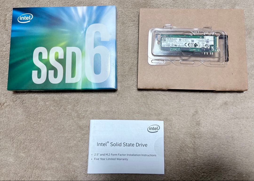 内蔵型SSD Intel 660p 1TB SSD SSDPEKNW010T8