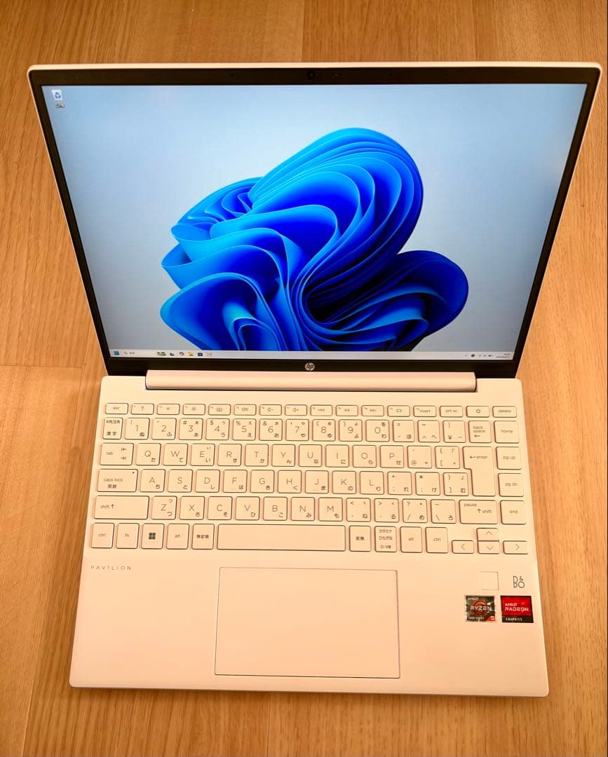 Windowsノート本体 HP Pavilion Aero Ryzen 5 16GB 512GB