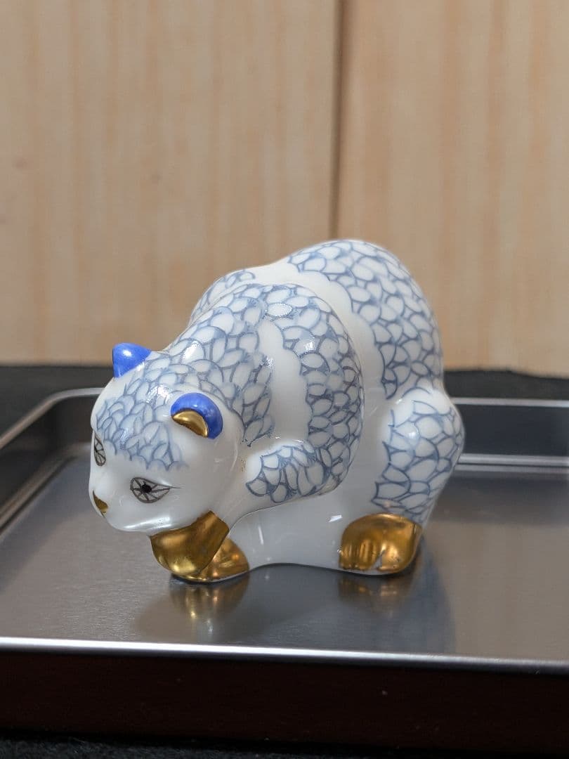 The Franklin Mint 猫 フィギュリン 7点セット 陶器
