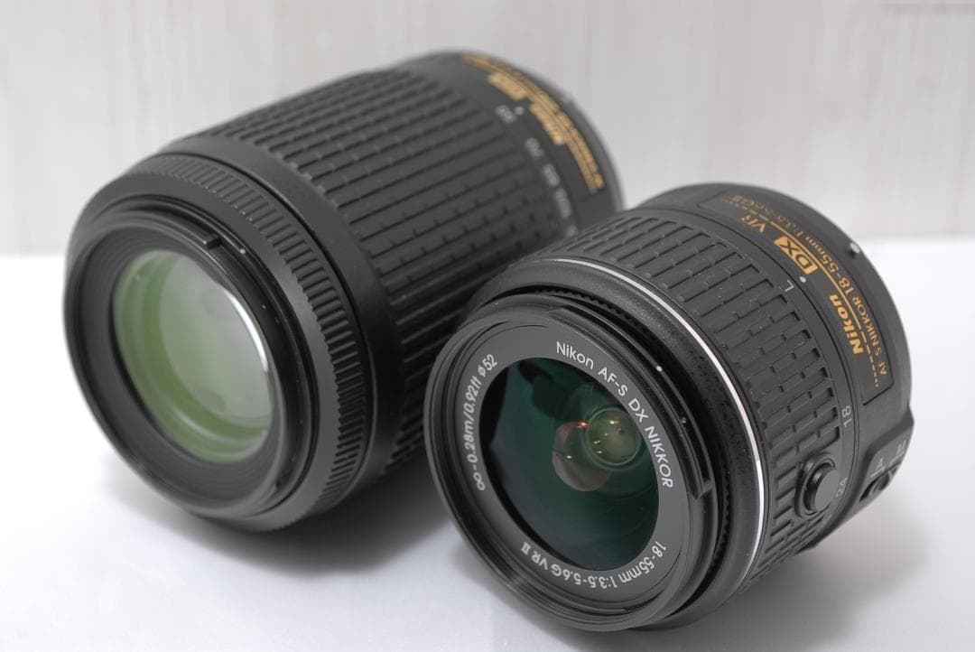 ✨ショット数81枚✨Nikon D3300 ダブルズームキット スマホ転送