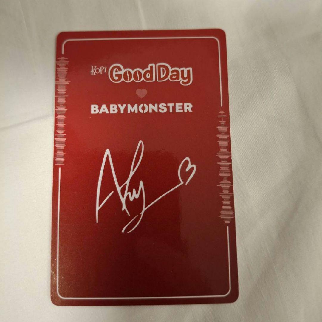 【エラーカード】BABYMONSTER Good Day アヒョン 印字漏れ