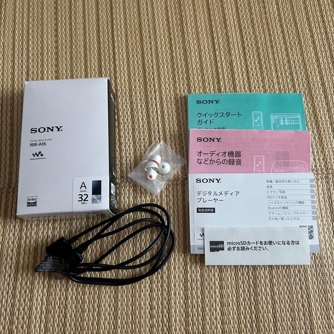 SONY NW-A16 32GB デジタルオーディオプレーヤー